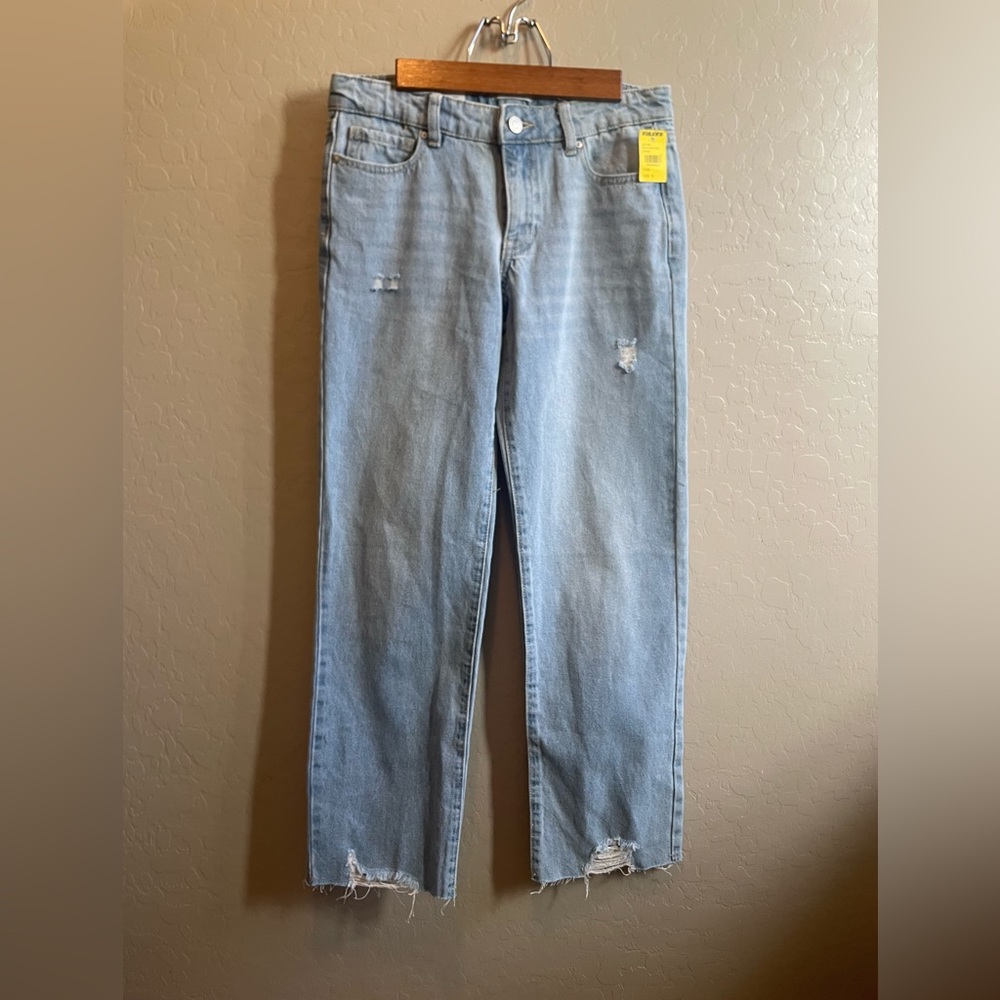 RSQ Light Blue Baggy Jeans